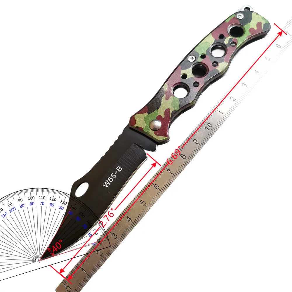 Doom Blade Tactical Folding Knife For Outdoor Camping And EDC