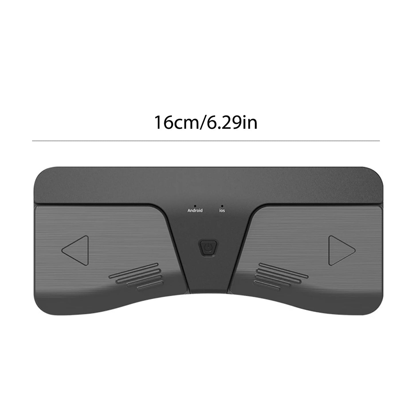 Foot Switch Page Turner Wireless Portable Automatic Page Turner Pedal Bluetooth-Compatible for Electronic Music Scores E-books