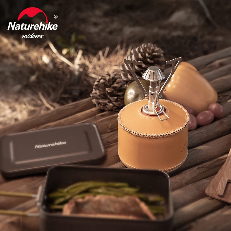 Naturehike Gas Stove Tourist Gas Burner Camping Stove Mini Stove Outdoor Picnic Outdoor Ultra Light Hiking Travel Gas Stove