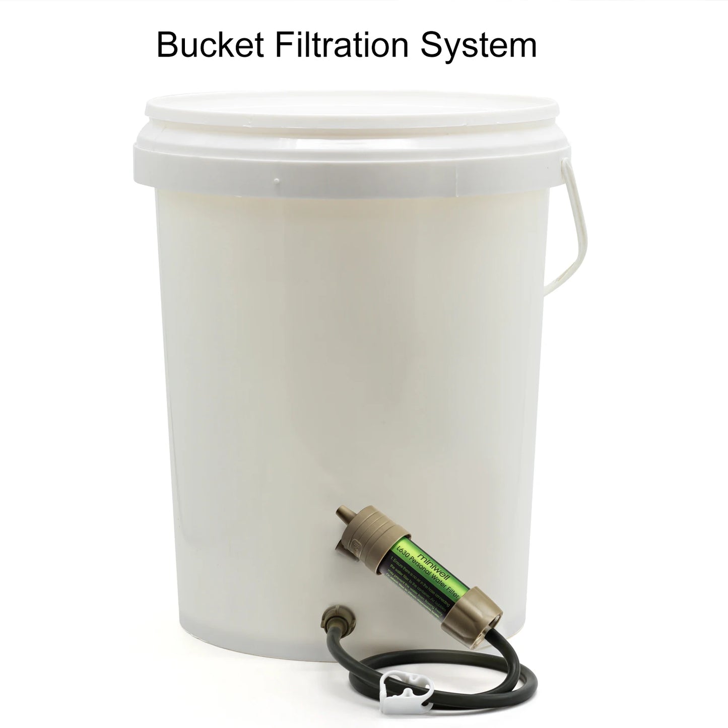Miniwell Outdoor Portable Survival Water Filter Can Drink Water Directly for Camping Emergency Kit