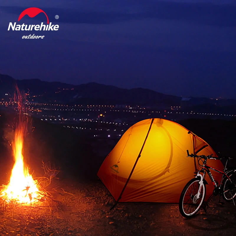 Naturehike Cycling Tent Ultralight 20D Single Person Outdoor Camping Hiking Backpack Sun Shelter Portable Waterproof Tents