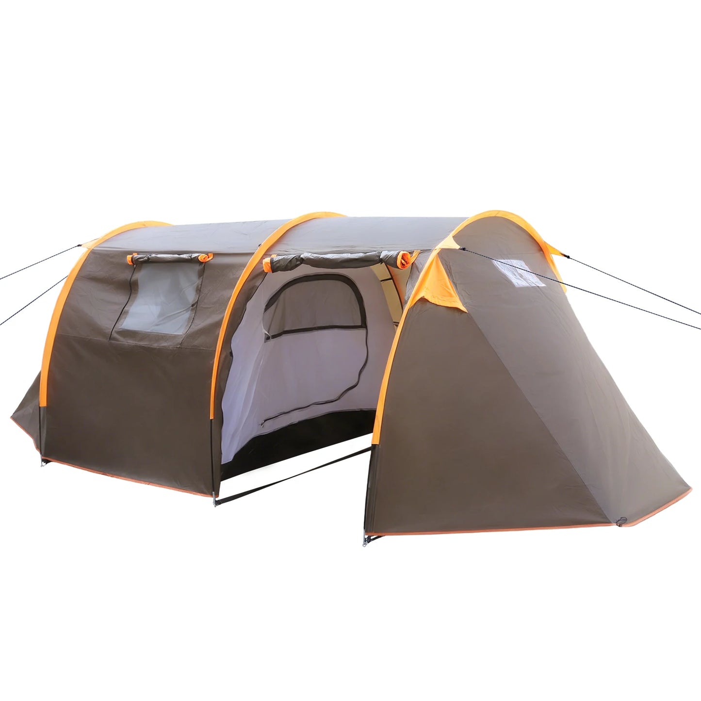 Oxford 2-Person Motorcycle Camp Tent with Mesh Windows Lightweight Waterproof Shelter Windproof Rainproof for Camping Outdoor