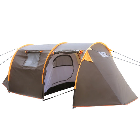 Oxford 2-Person Motorcycle Camp Tent with Mesh Windows Lightweight Waterproof Shelter Windproof Rainproof for Camping Outdoor