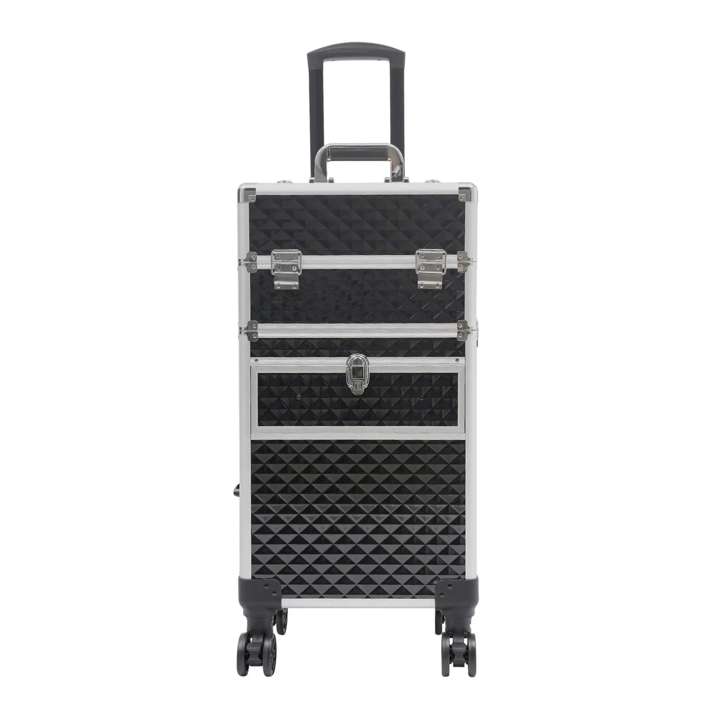 NONECN Rolling Makeup Case For Makeup Artists And Hairstylists