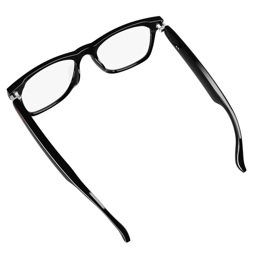 ALLOYSEED Smart Glasses AI Voice Assistant Bluetooth Open Ear Camera