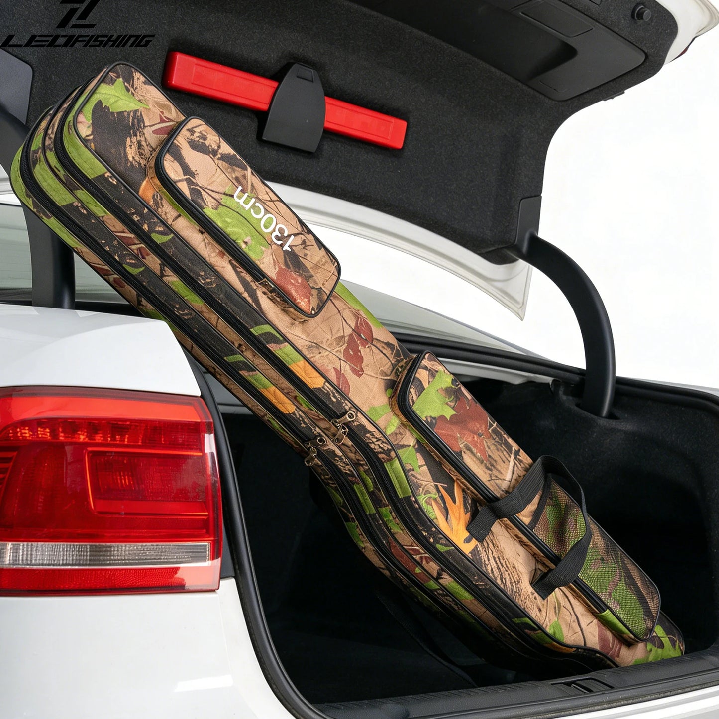 Waterproof Oxford Fishing Pole Storage Bag Tackle Case