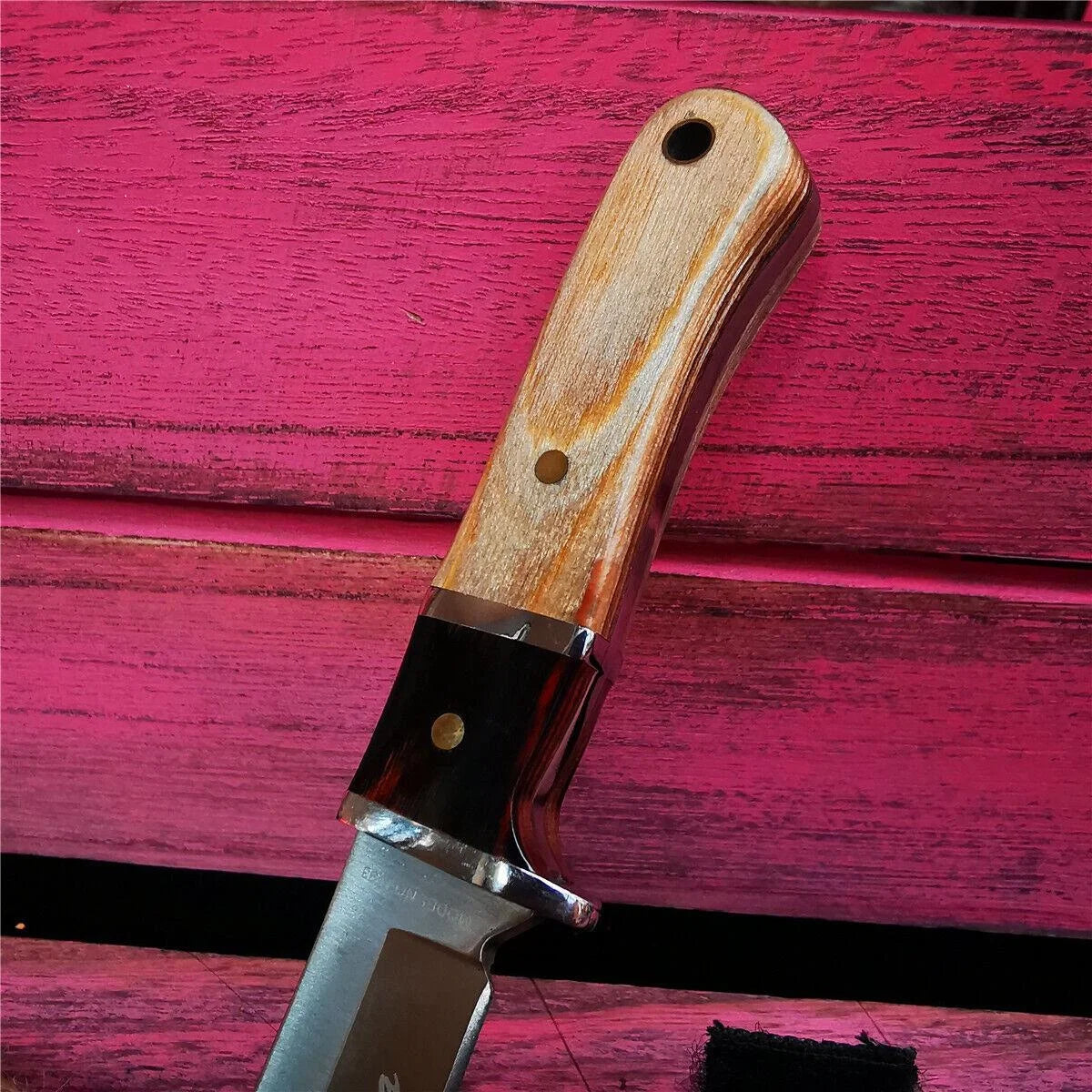 NONEDIY Fixed Blade Tactical Hunting Knife for Camping and Survival