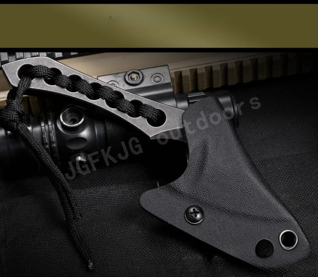 DIY Supplies D2 Steel Outdoor Tactical EDC Knife Survival Tool