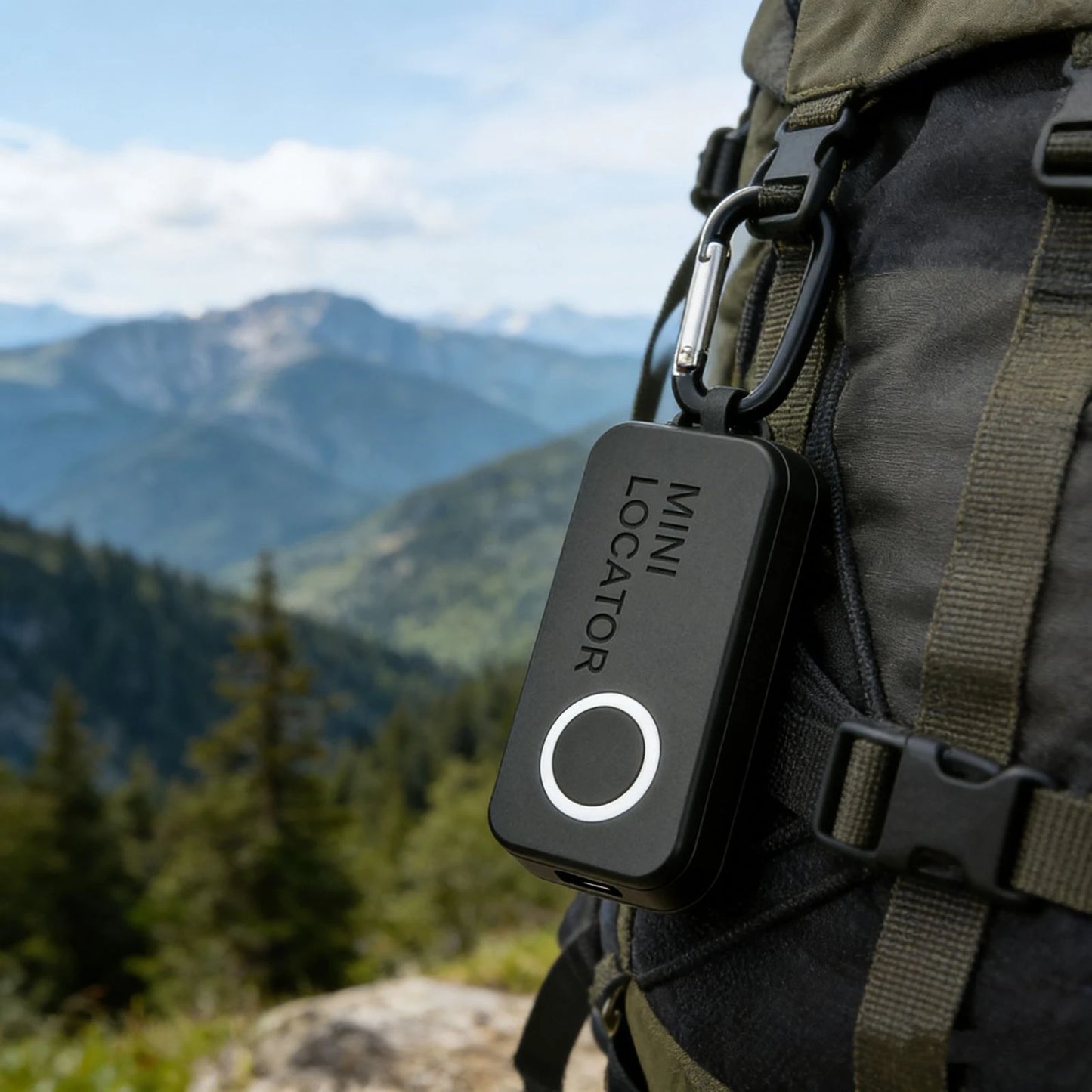 G04 0.8-inch portable real-time magnetic tracking device suitable for multiple uses including children, pets, and trucks