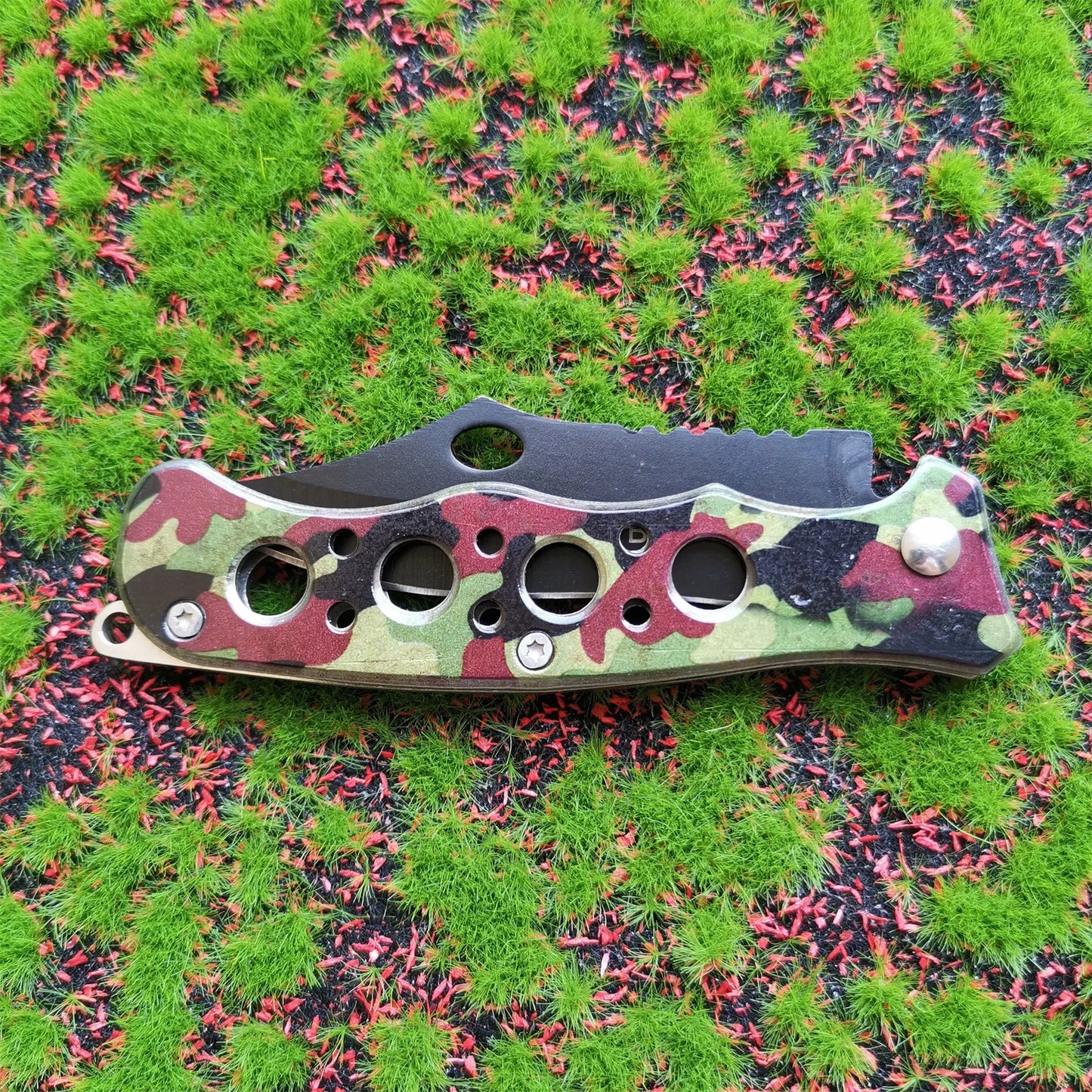 Doom Blade Tactical Folding Knife For Outdoor Camping And EDC