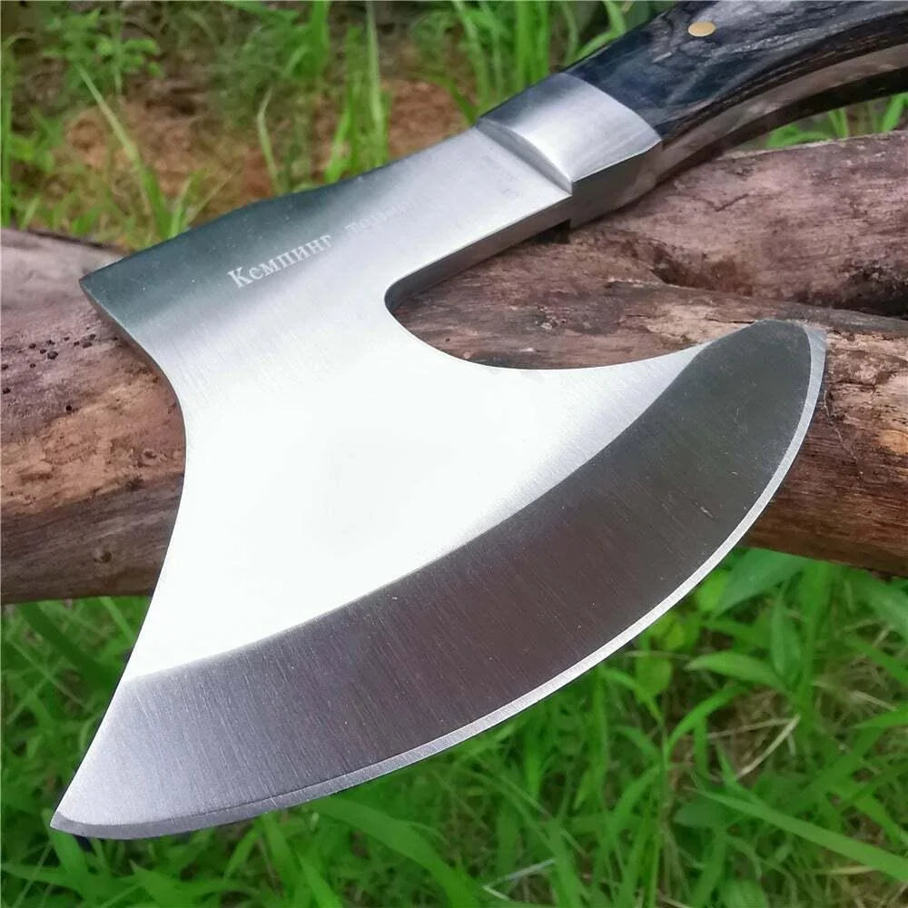 High Hardness Battle Axe Outdoor Jungle Camping Bone Cutter Fire Axe Life-saving
