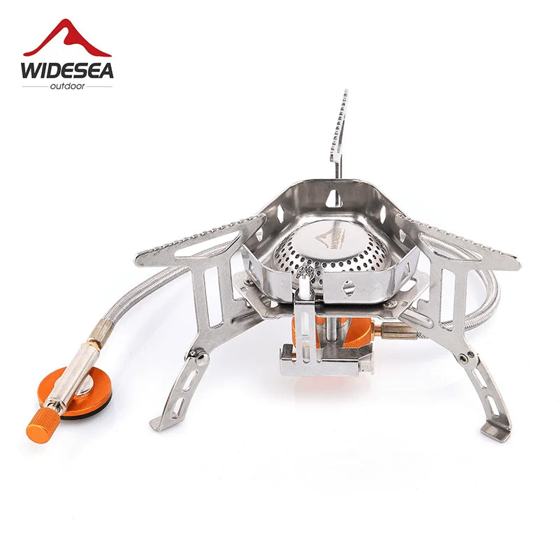 Widesea Wind Proof Gas Burner Outdoor Stove For Camping Trips