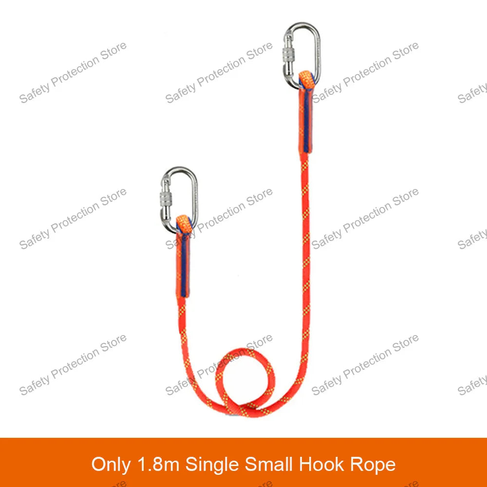 High Altitude Work Safety Harness Full Body Five-point Safety Belt Rope Outdoor Climbing Training Construction Protect Equipment