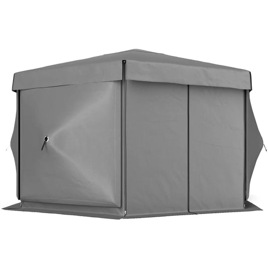 Pop Up Gazebo Canopy Tent Large Space Lightweight for Camping Travel