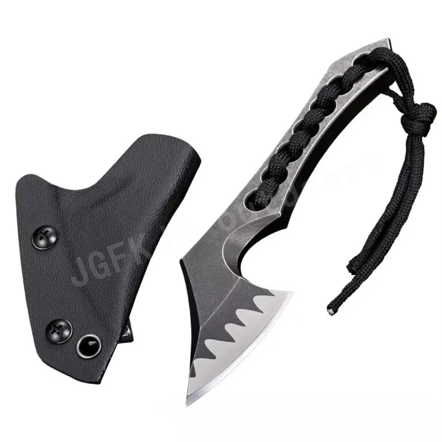 DIY Supplies D2 Steel Outdoor Tactical EDC Knife Survival Tool