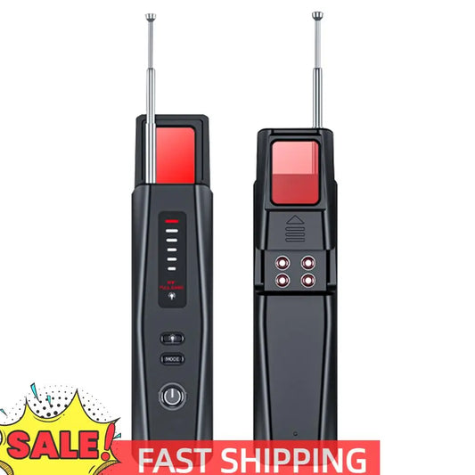 Hidden Bug and Camera Detector 5 Levels Sensitivity Car GPS Bug Mini Search Device Rechargeable Bug Finder Protect Your Privacy