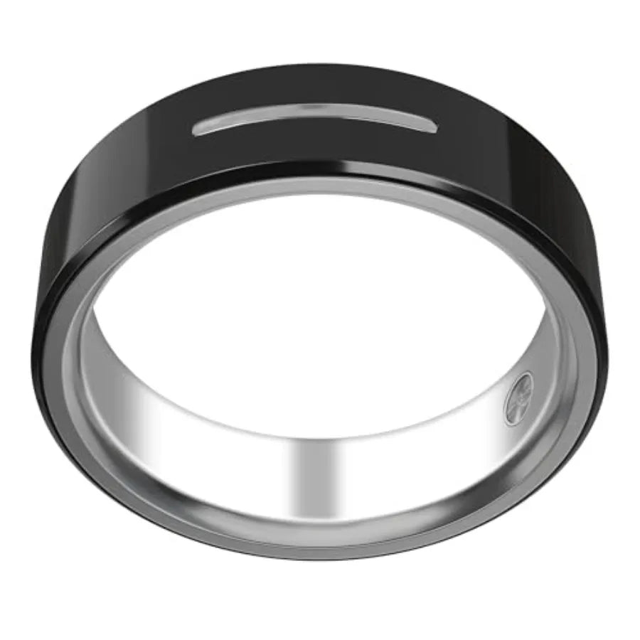 Gen 1 Air AI Smart Ring Fitness/Sleep/Health Tracker for WomenandMen Vibration Reminder No APP Fee 6-Day Battery Life Stress/Te