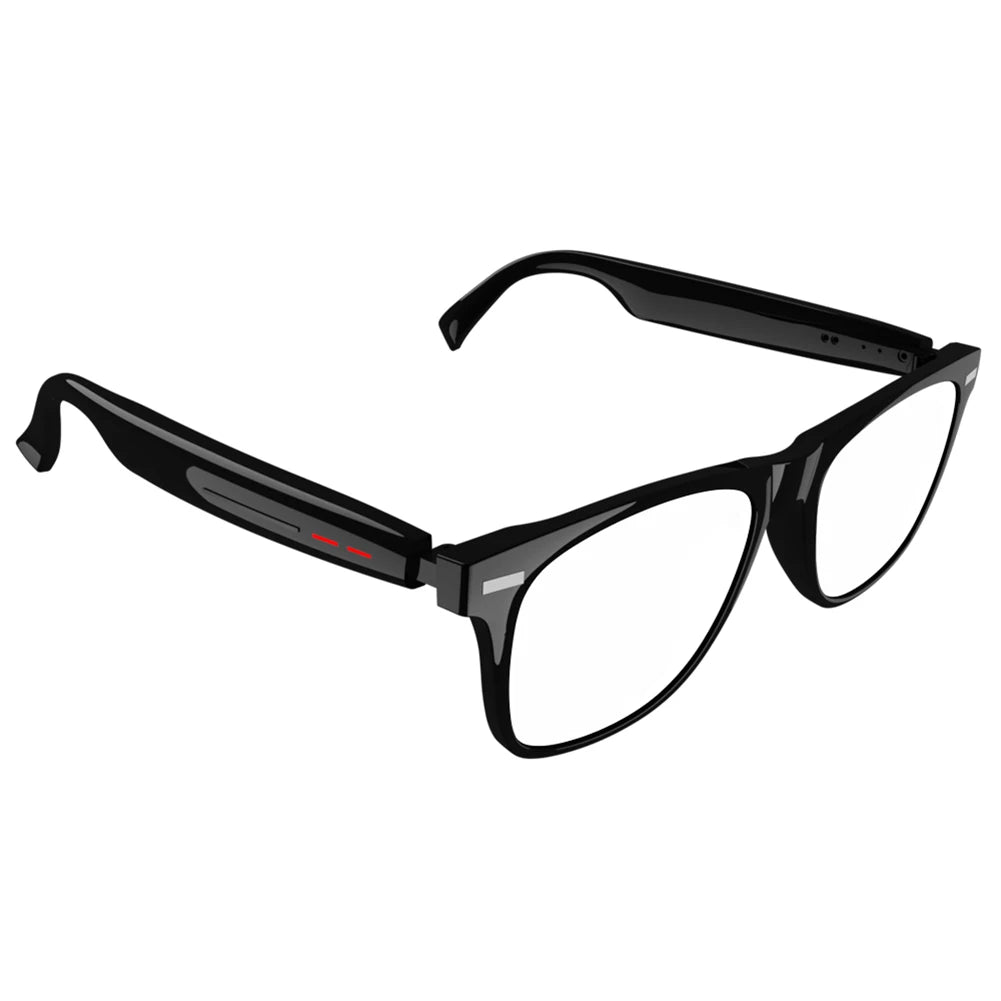 ALLOYSEED Smart Glasses AI Voice Assistant Camera Glasses Open Ear Audio