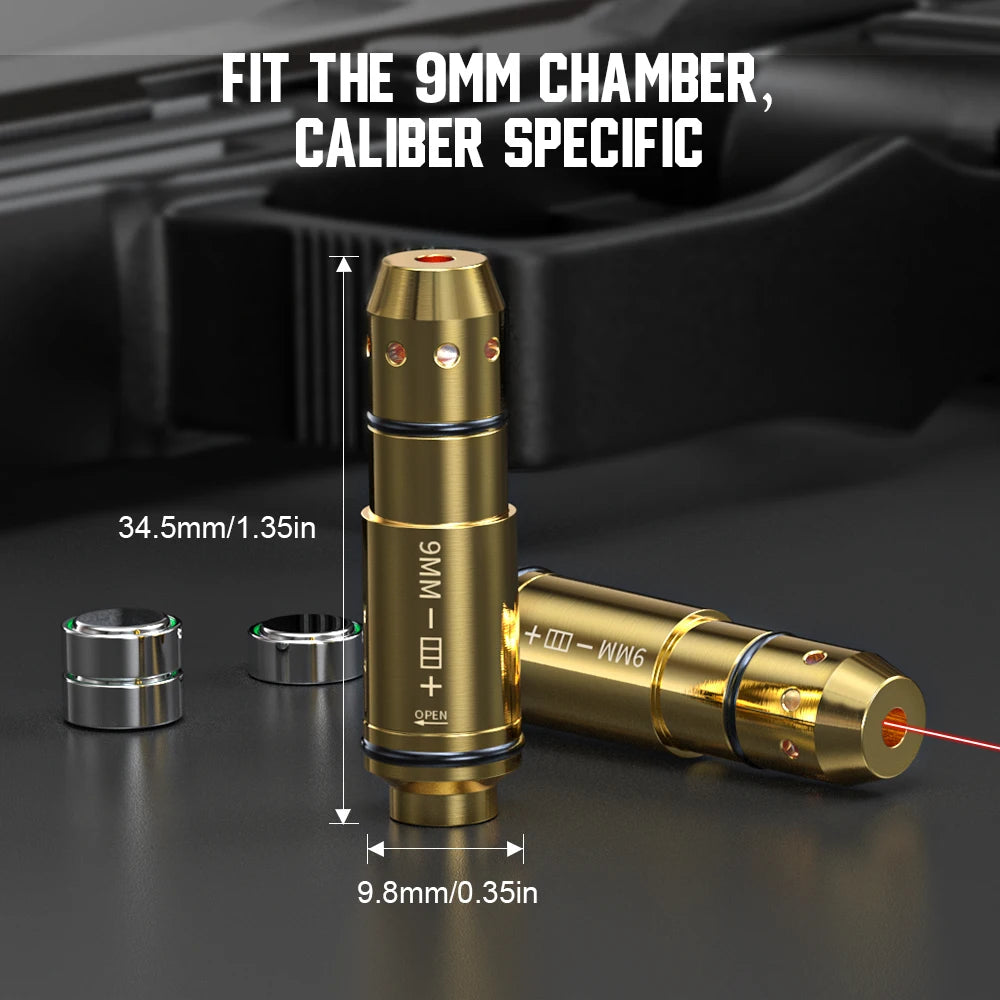 Laser Training Cartridge For Pistol Dry Fire Red Dot Marksmanship