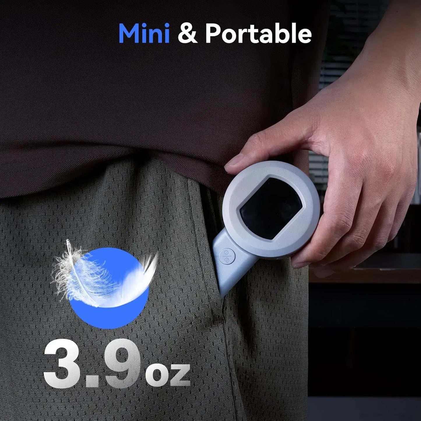 TOMLOV P10 Microscope for Adults Kids Handheld Coin Magnifier with Light for Error Coins Collector Portable 100X Jewelers Loupe