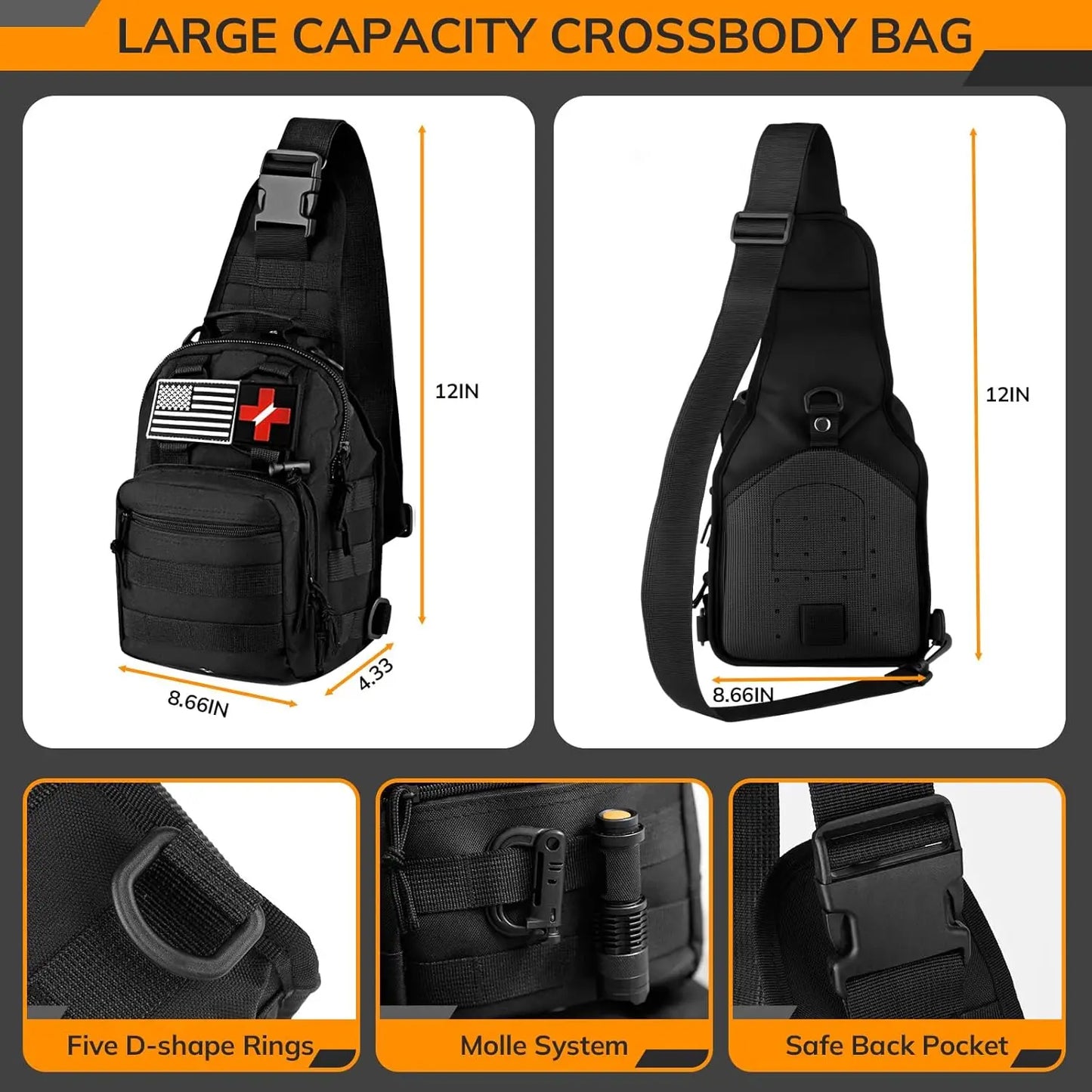 Comprehensive 250 Piece Survival Kit With First Aid Emergency Gear
