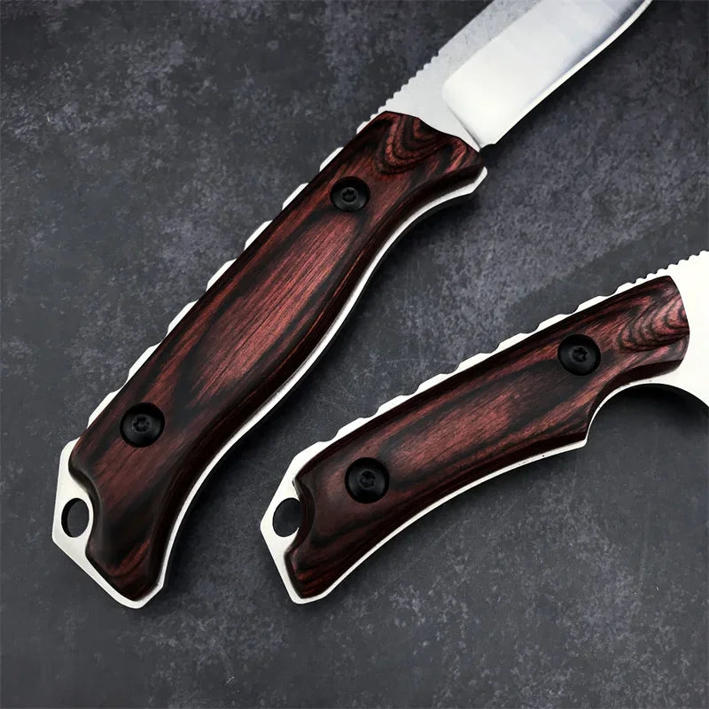 BM 15002/15017 Straight Knife Saddle Mountain Skinner-S30V Steel Outdoor Tactical Hunting Military EDC Pocket Tool Men's Gift