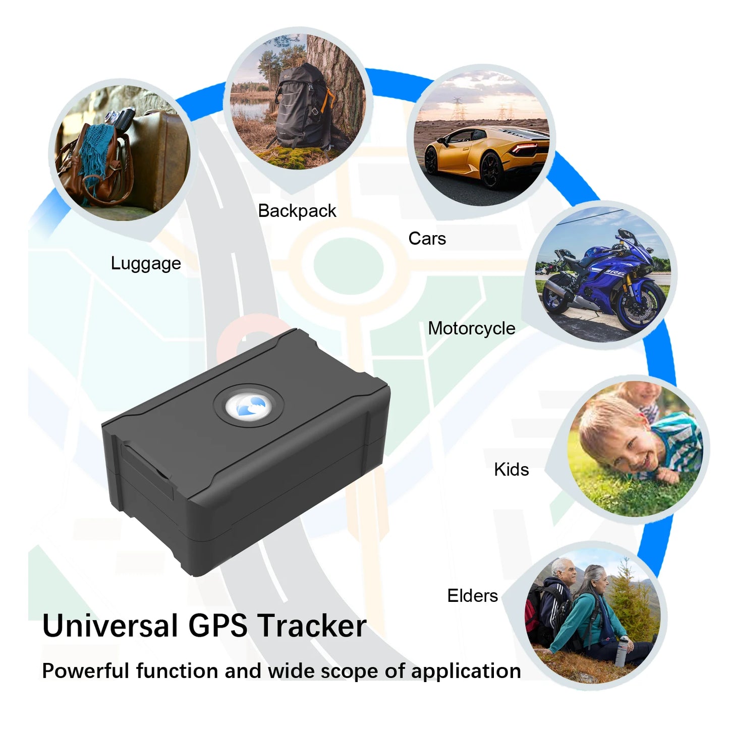Magnetic Mini GPS Tracker for Car Locator with Sim Anti Theft