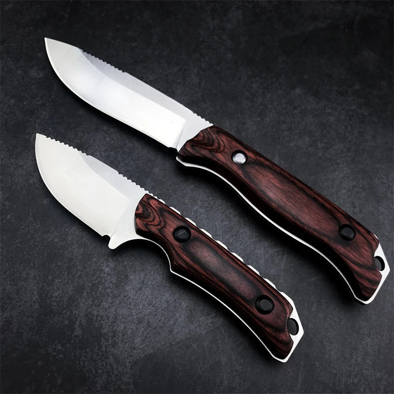 BM 15002/15017 Straight Knife Saddle Mountain Skinner-S30V Steel Outdoor Tactical Hunting Military EDC Pocket Tool Men's Gift
